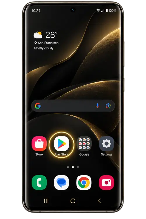 Android VPN step 1
