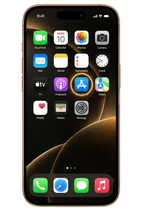 iOS VPN step 1